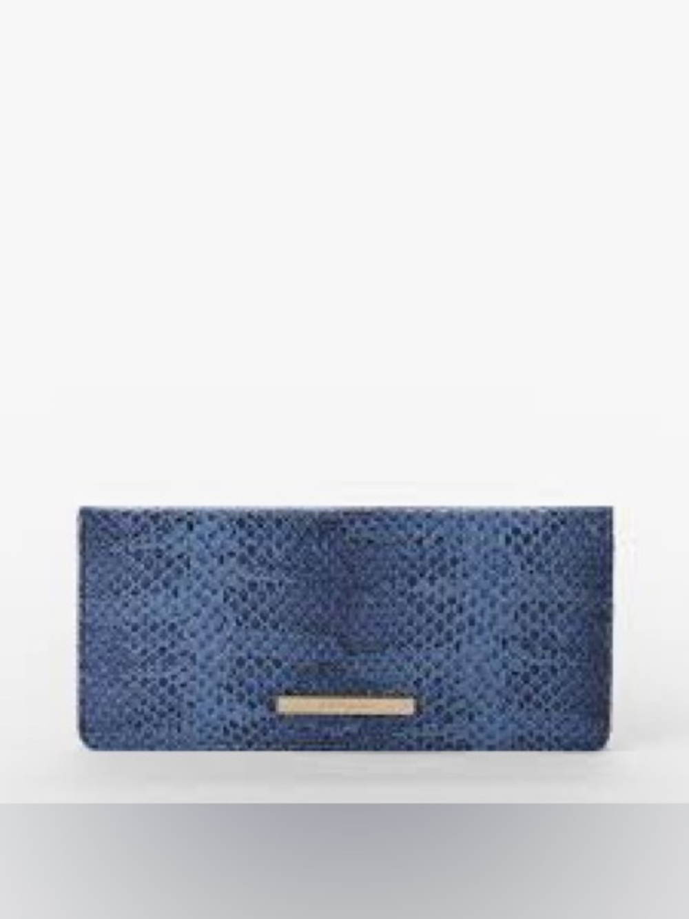 Brahmin Ady wallet navy Bonaire genuine leather